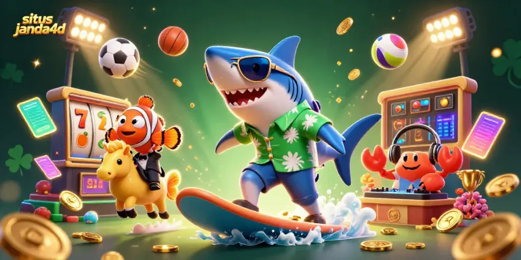 Gambarkan pengalaman bermain di situs janda4d dengan ilustrasi kasino yang hidup dan menarik.