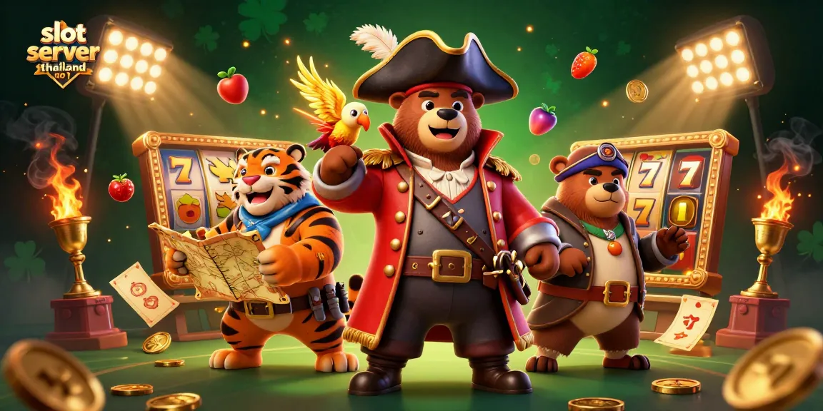 Experience excitement at slot server thailand no 1 with a dynamic scene showcasing fortune and fun.