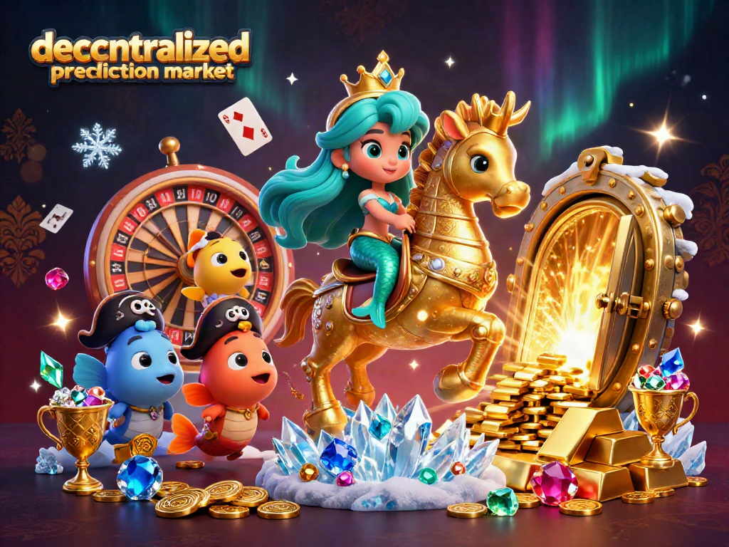 Enjoy winning strategies in a decentralized prediction market with engaging casino elements.