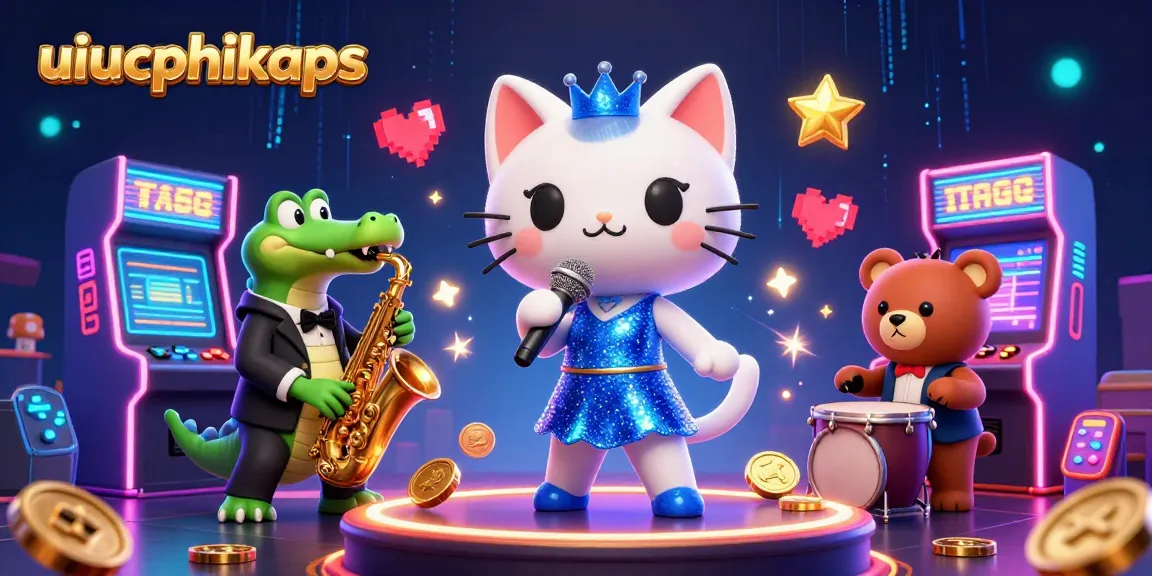 Engage in thrilling gameplay with uiucphikaps where a jazzy cat, crocodile, and bear cub animate the online casino