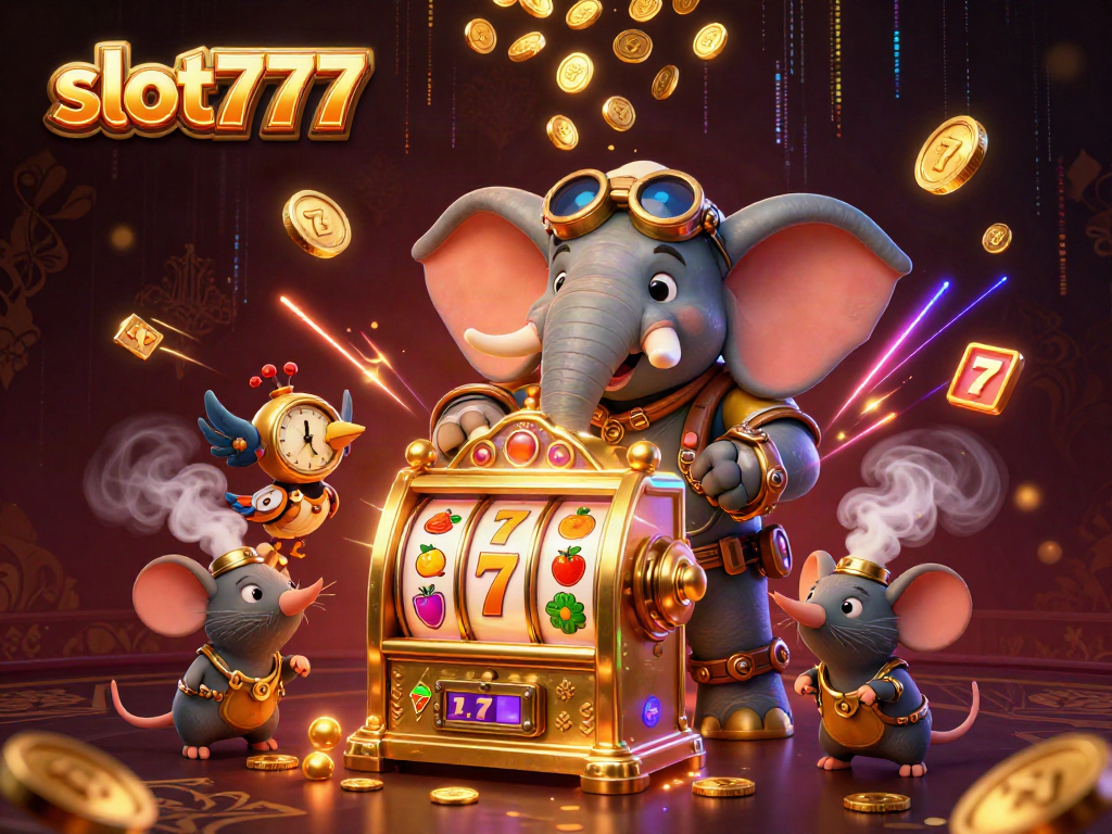 Menggenggam slot777, meraih jackpot dari mesin slot yang menyenangkan dengan simbol keberuntungan.