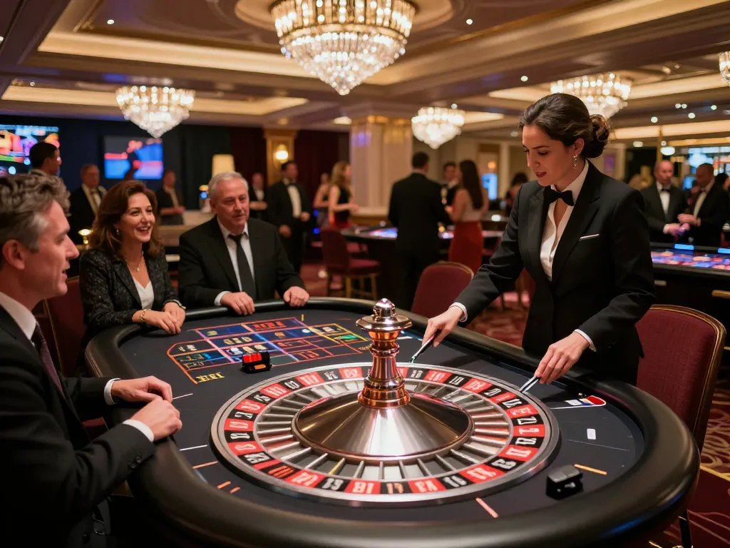 Engaging roulette gameplay at 388bet casino showcasing an elegant atmosphere