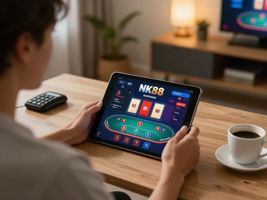 Engaging in live dealer blackjack on NK88 for a thrilling online gaming experience