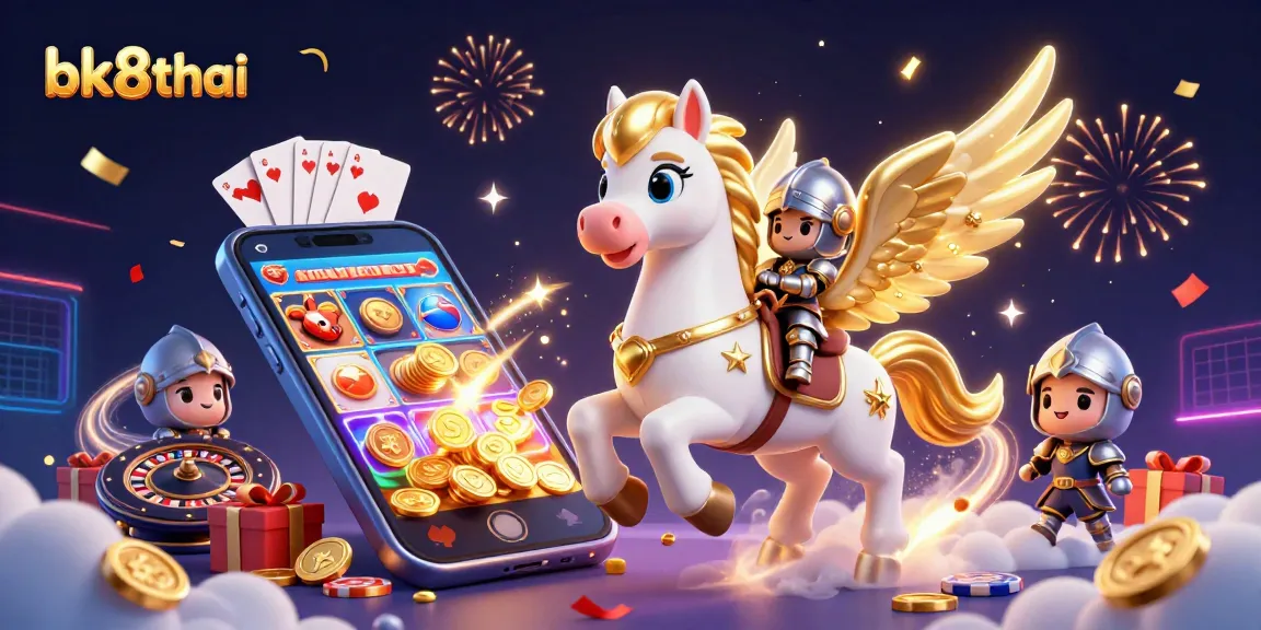 Experience the excitement of bk8thai with dynamic gameplay elements like slots, cards, and vibrant casino visuals.
