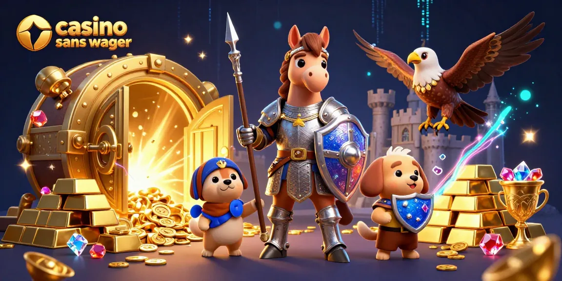 Profiter de l'expérience de jeu sur un casino en ligne sans wager avec des personnages dynamiques entourés d'une richesse étincelante.