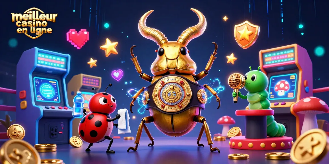 Le meilleur casino en ligne avec une illustration 3D dynamique de jeux captivants.