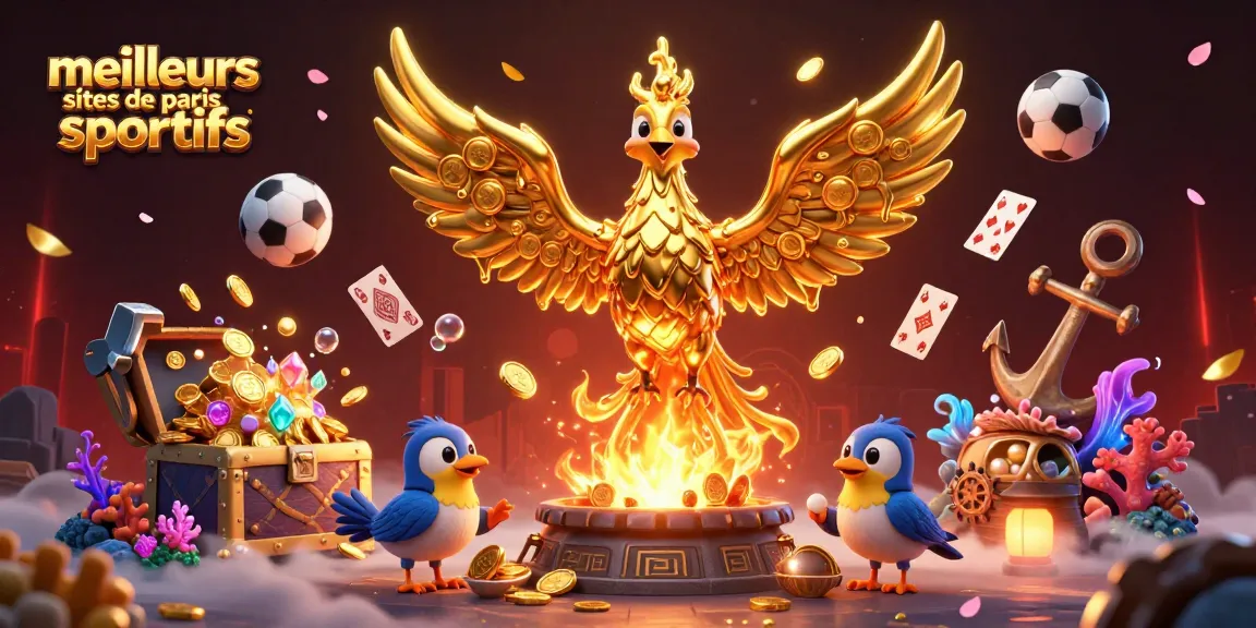 Explorez les meilleurs sites de paris sportifs avec cette illustration dynamique, alliant succès et stratégie.