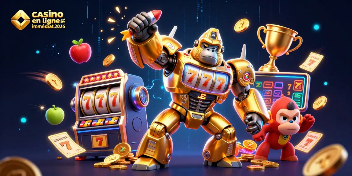 Relevez vos gains avec casino en ligne retrait immédiat 2026 dans cette illustration dynamique.