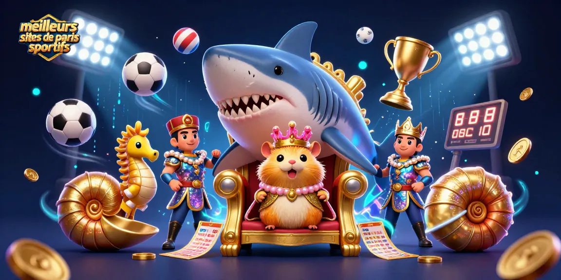 Pariez sur les meilleurs sites de paris sportifs avec un roi hamster et ses gardes marins.